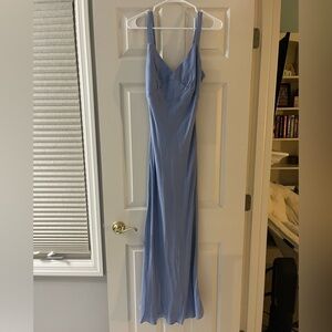 Nude Lucy Long Blue Dress